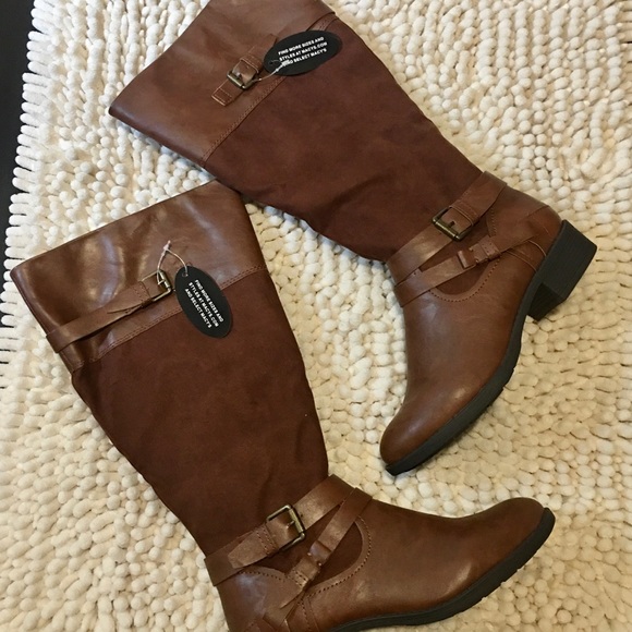 style and co wide calf boots